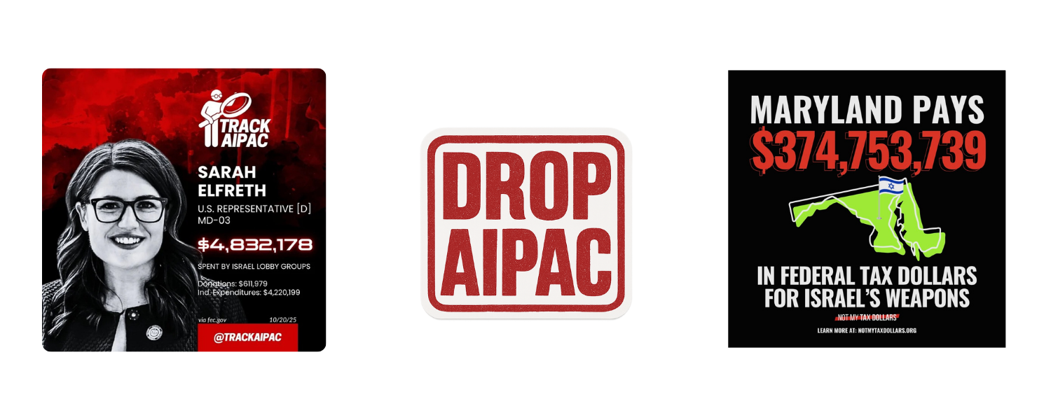 Tell Rep. Sarah Elfreth: Reject AIPAC Money and Stop Funding Genocide ...