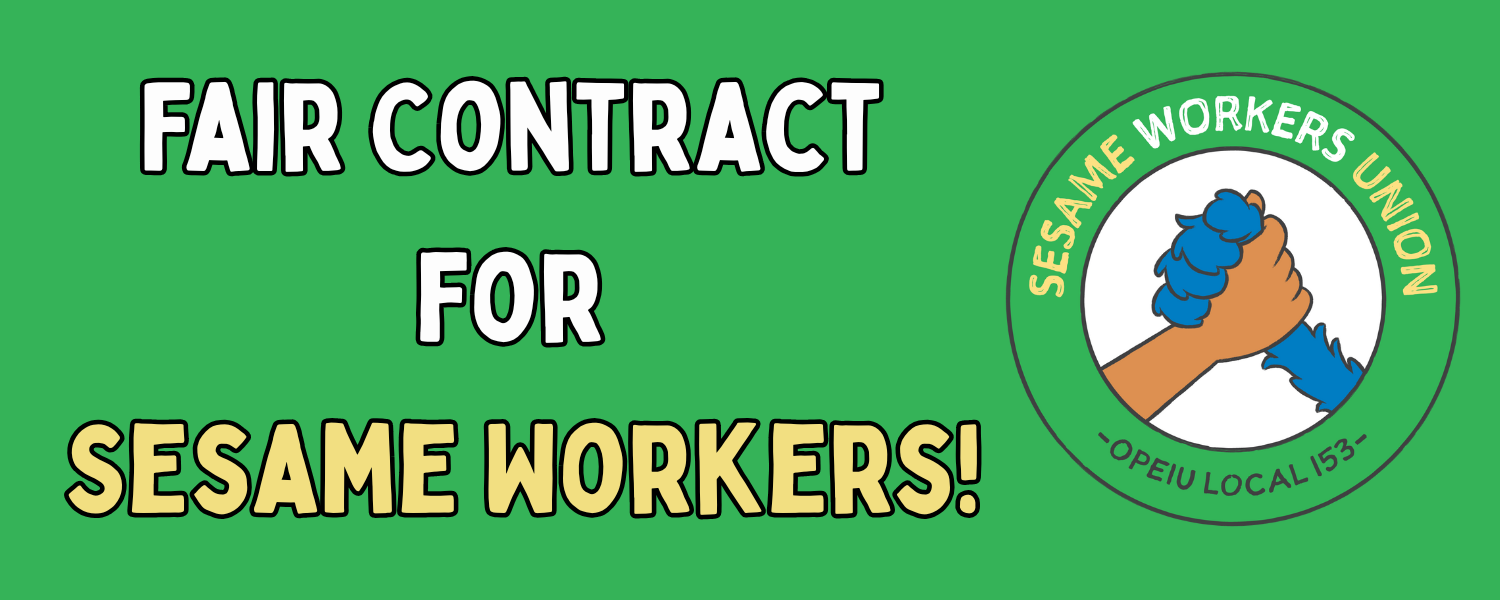 We Support a Fair Contract for Sesame Workers
