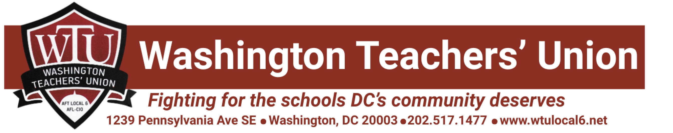Washington Teachers Union Header