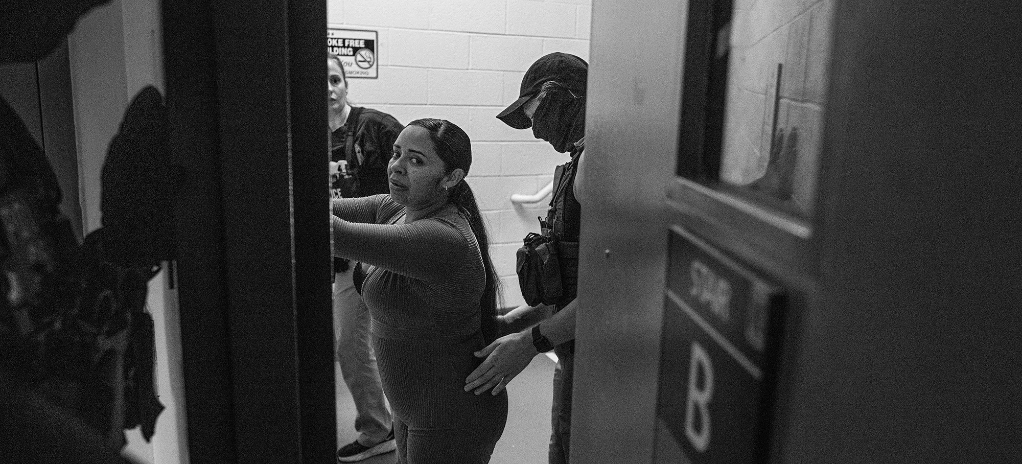 A courthouse arrest. A Photographer’s View of ICE’s Relentless Courthouse Arrests.