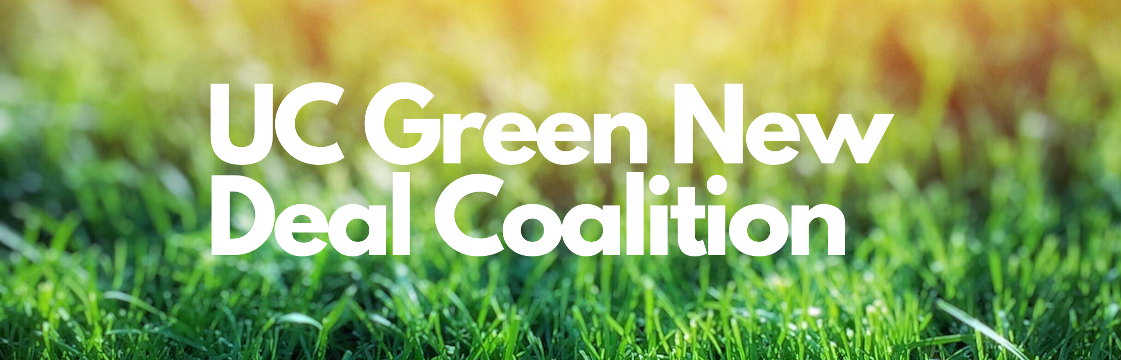 UC GND Coalition Email Sign Up
