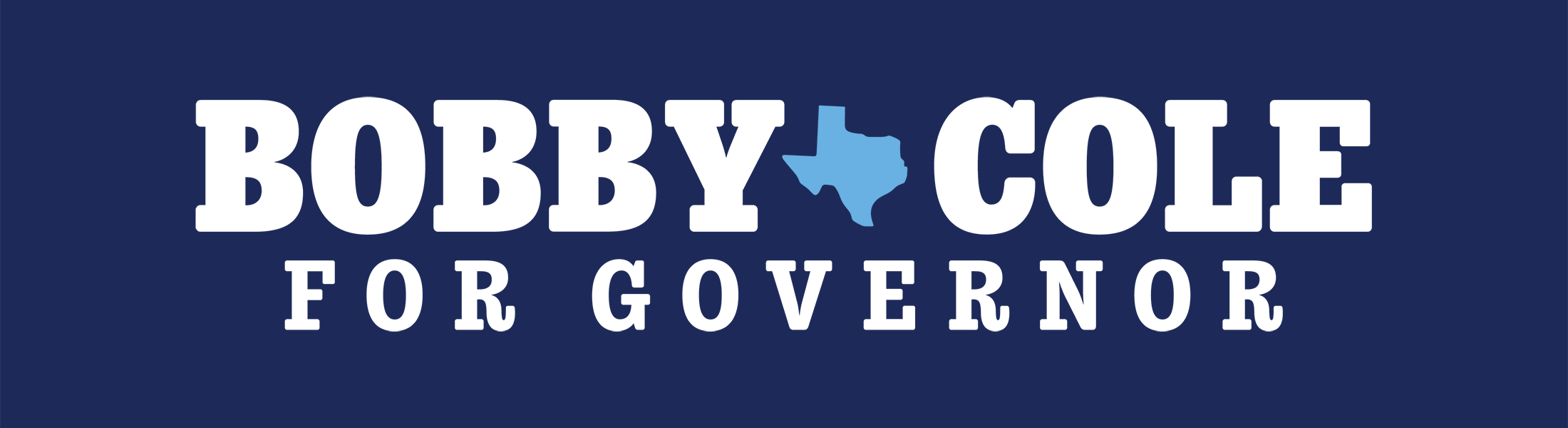 Bobby Cole for Governor
