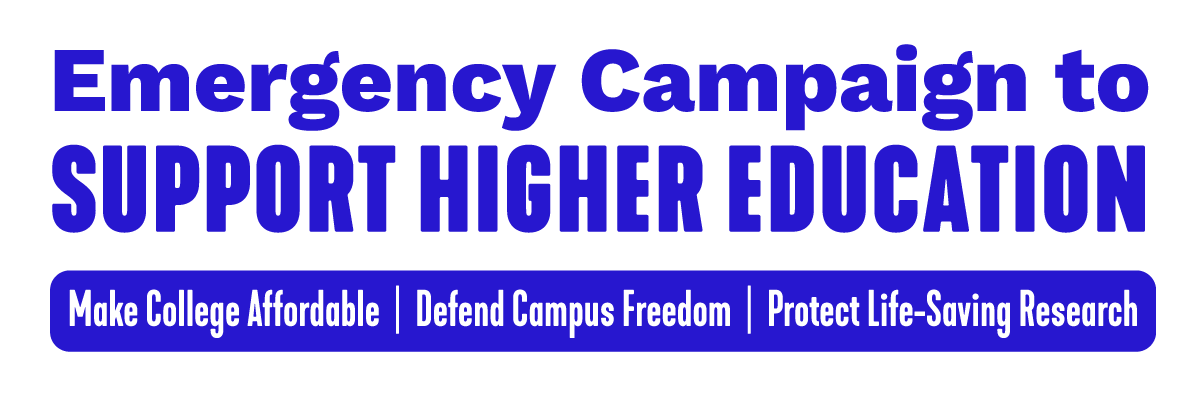 Emergency Campaign to Support Higher Education