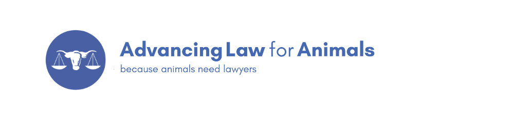 Advancing Law for Animals
