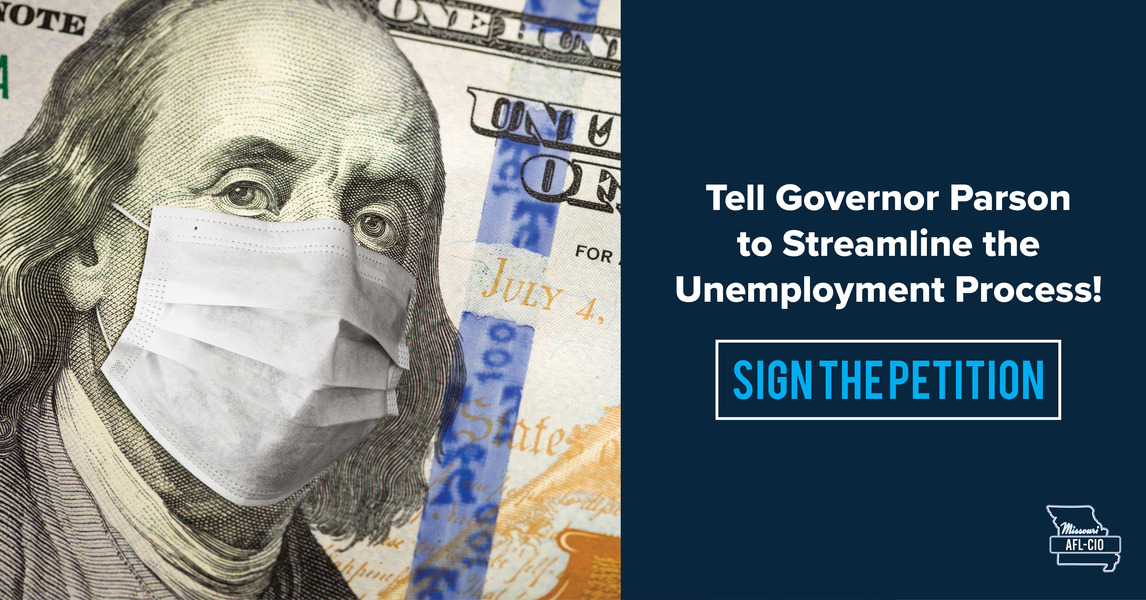Streamline the Missouri Unemployment Process. Sign the Petition