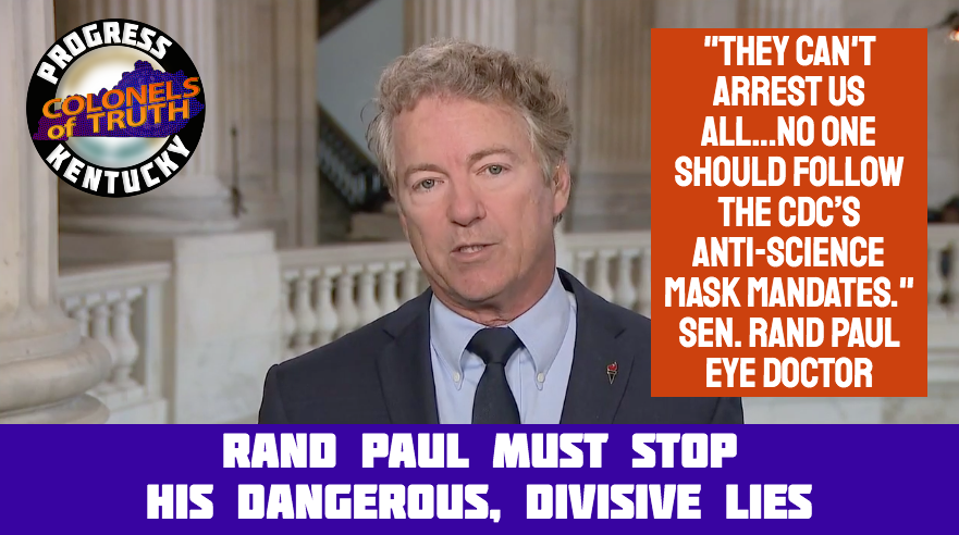 We're sick of Dr. Rand Paul's war on public health