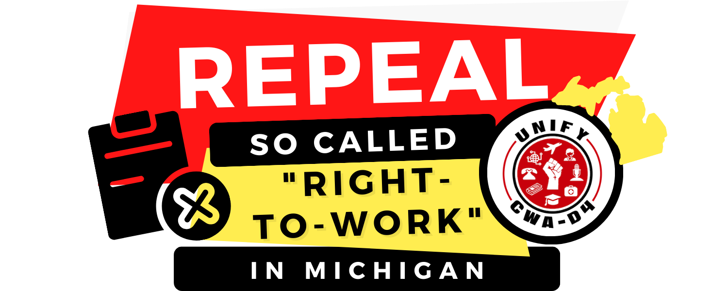 Repeal So-Called "Right to Work" in Michigan - Action Network