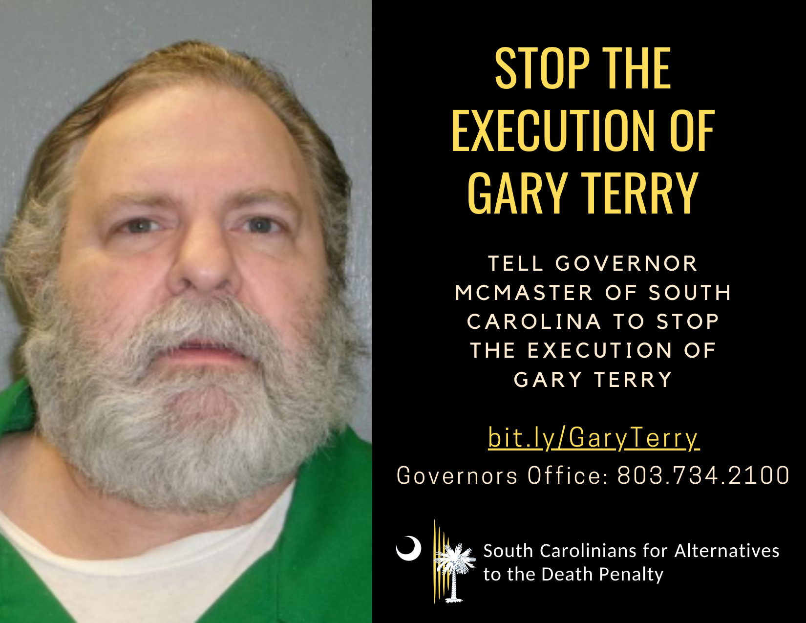 Stop the Execution of Gary Terry in South Carolina Action Network