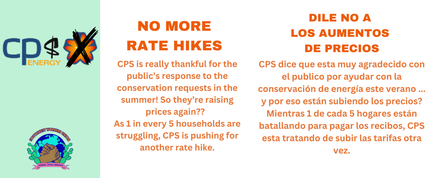 LET OUR COMMUNITY DECIDE! CPS Energy Rate Hikes / SAISD School Closures ...