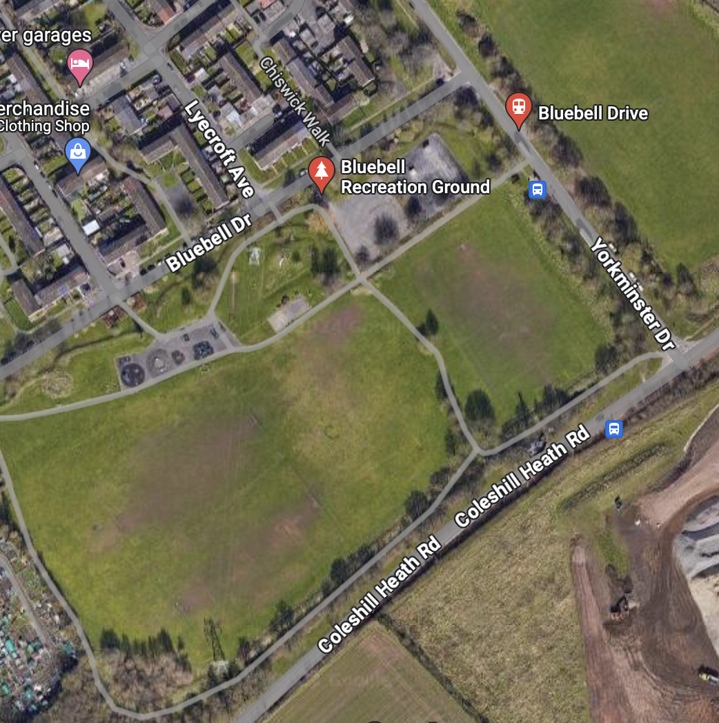 Proposed Bluebell Park Site 