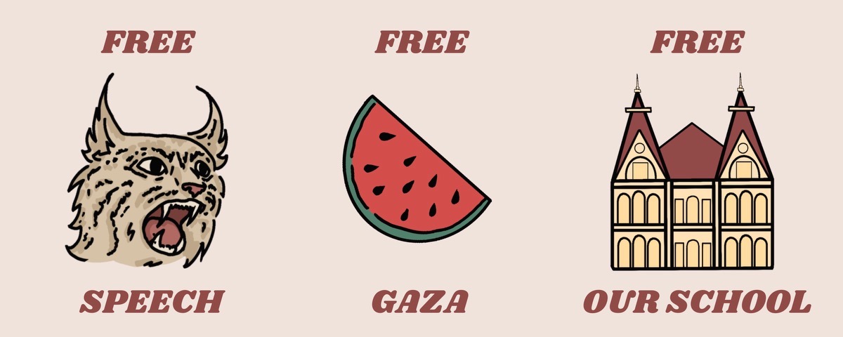Free Gaza, Free Speech, Free our Schools 