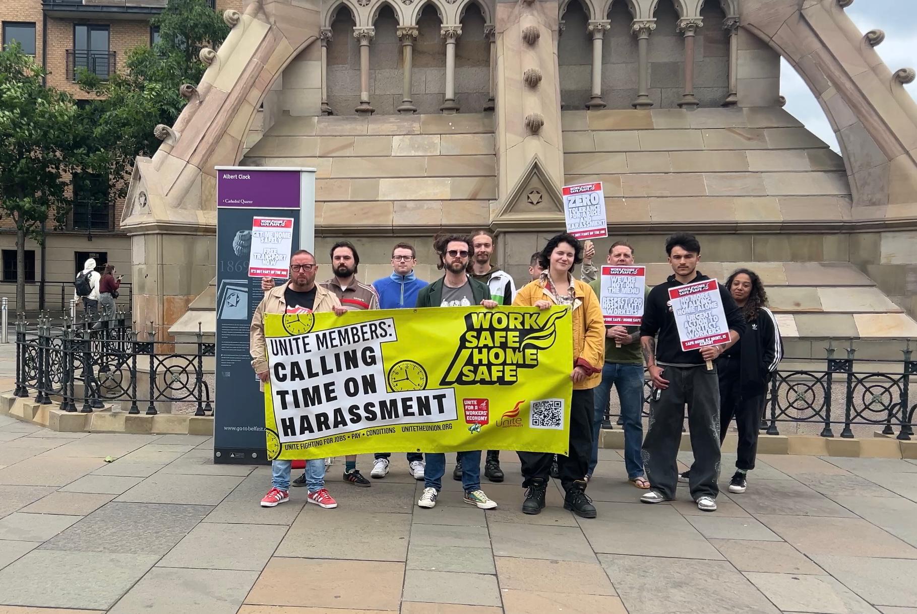 A flyer that advertises the Work Safe, Home Safe campaign