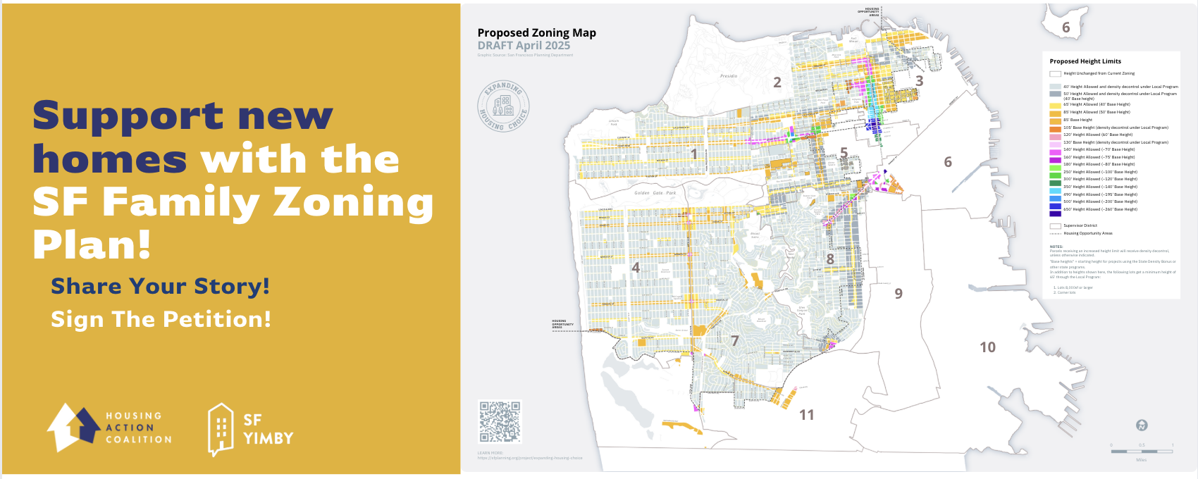 Proposed Zoning Map, Draft Apr 2025