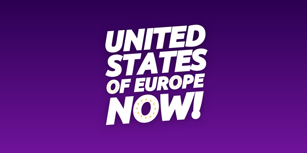 United States of Europe Now! National leaders: unlock our potential!
