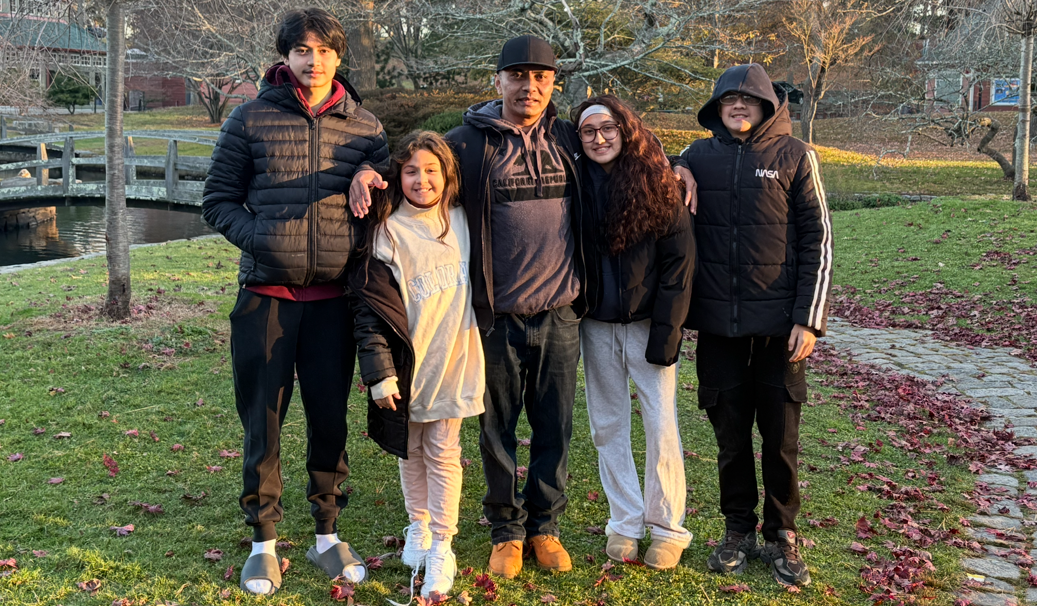 Demand Kim with his Family