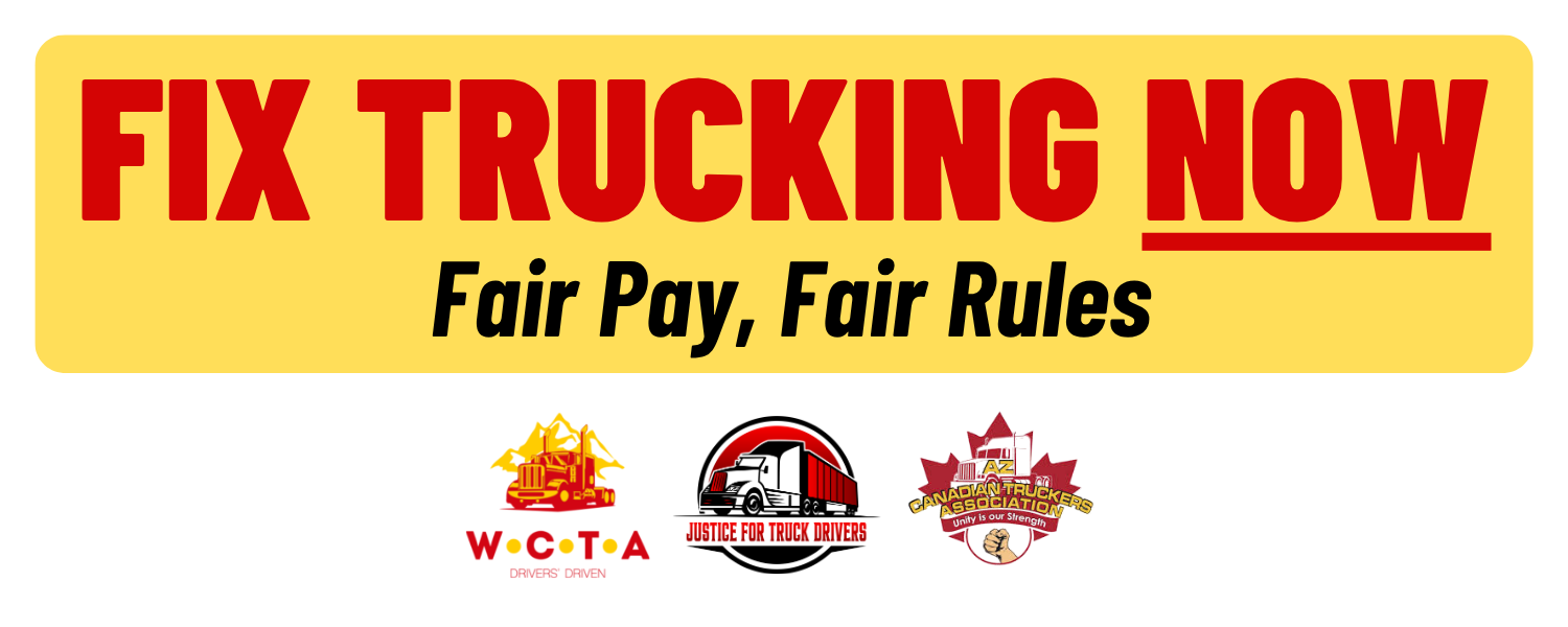 Fix Trucking Now: Fair Pay, Fair Rules