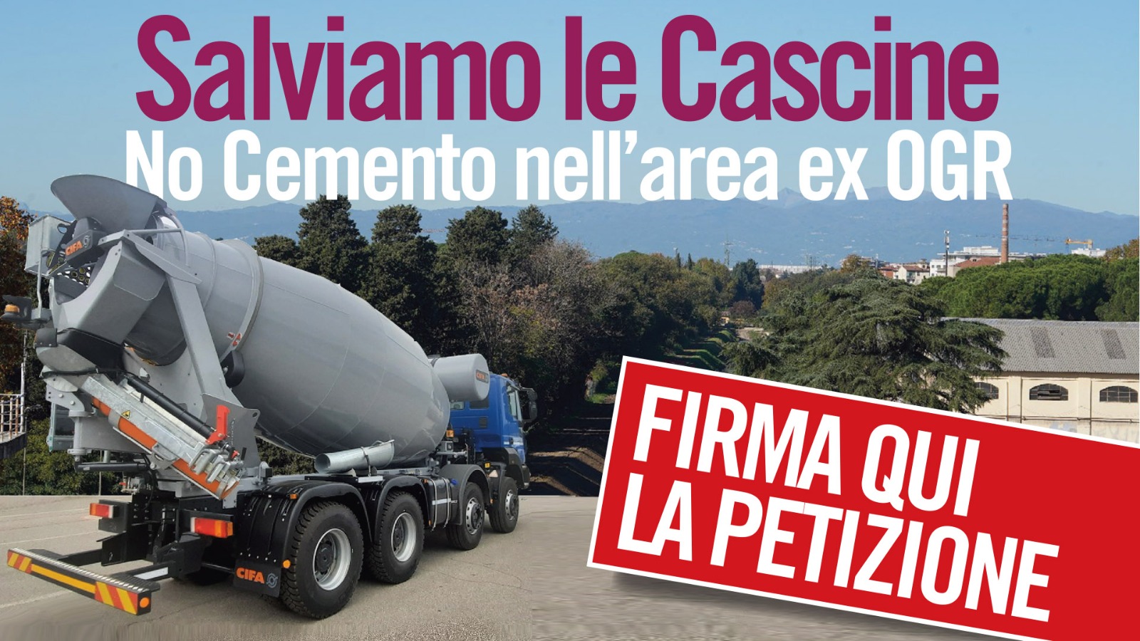 Salviamo le Cascine - No Cemento nell'area ex OGR