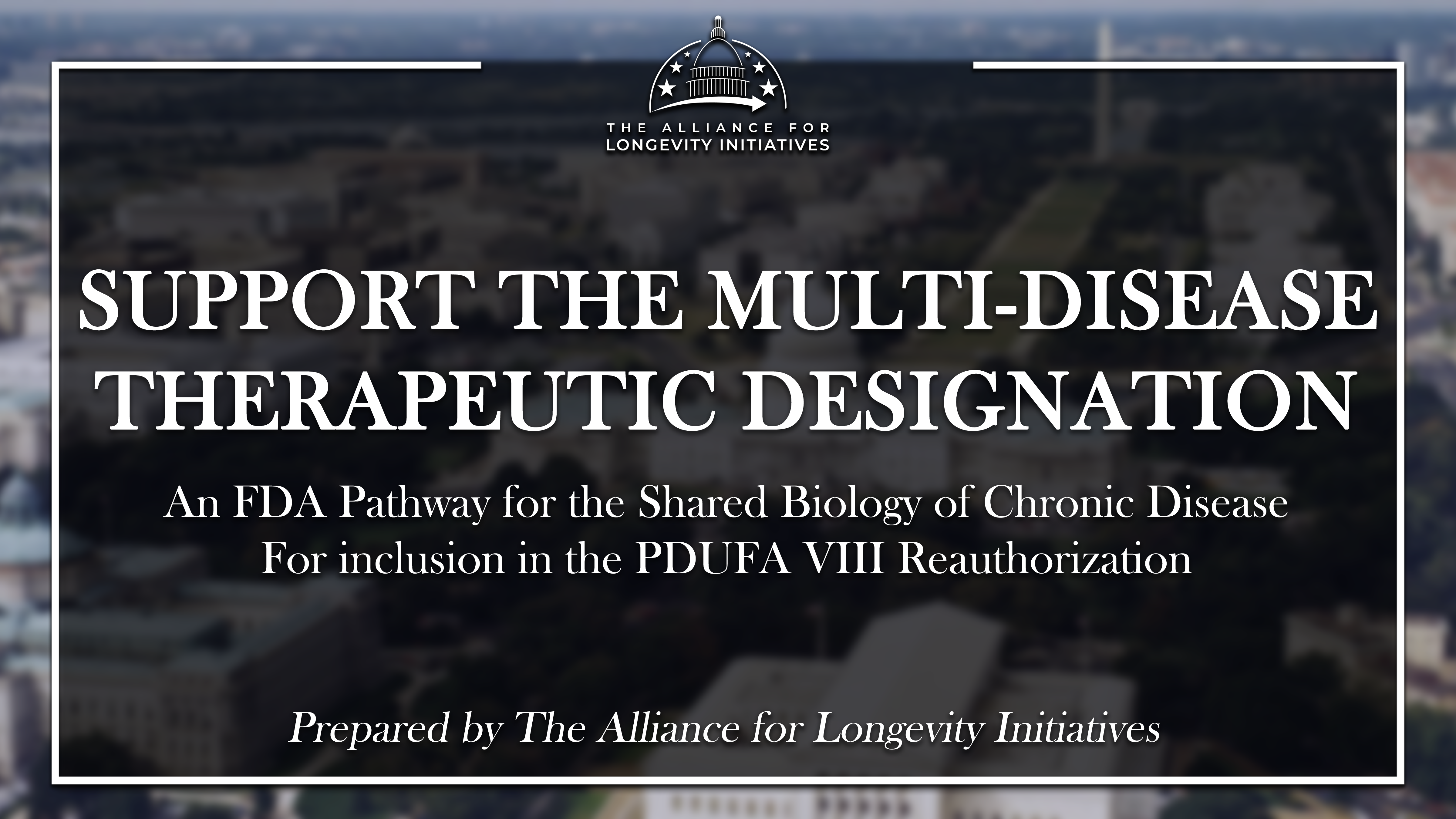 Sign On to Support the Multi-Disease Therapeutic Designation