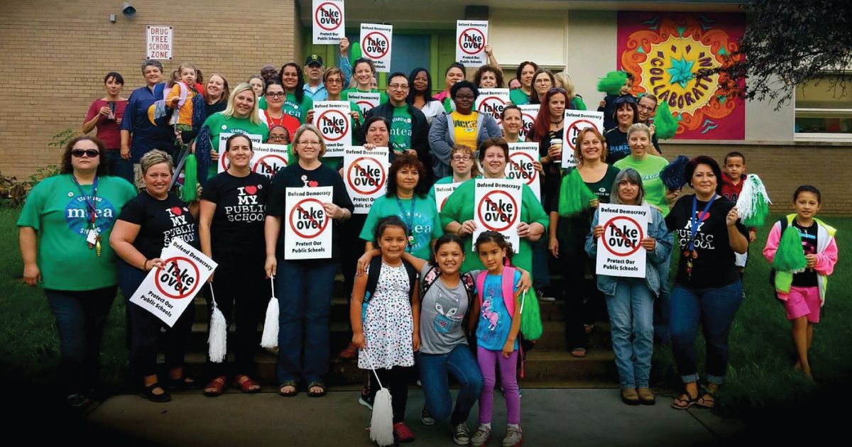 Parkside Walk In for the Schools Our Students Deserve Action Network