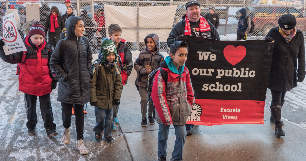 Escuela Vieau Walkin For the School Our Students Deserve Action Network