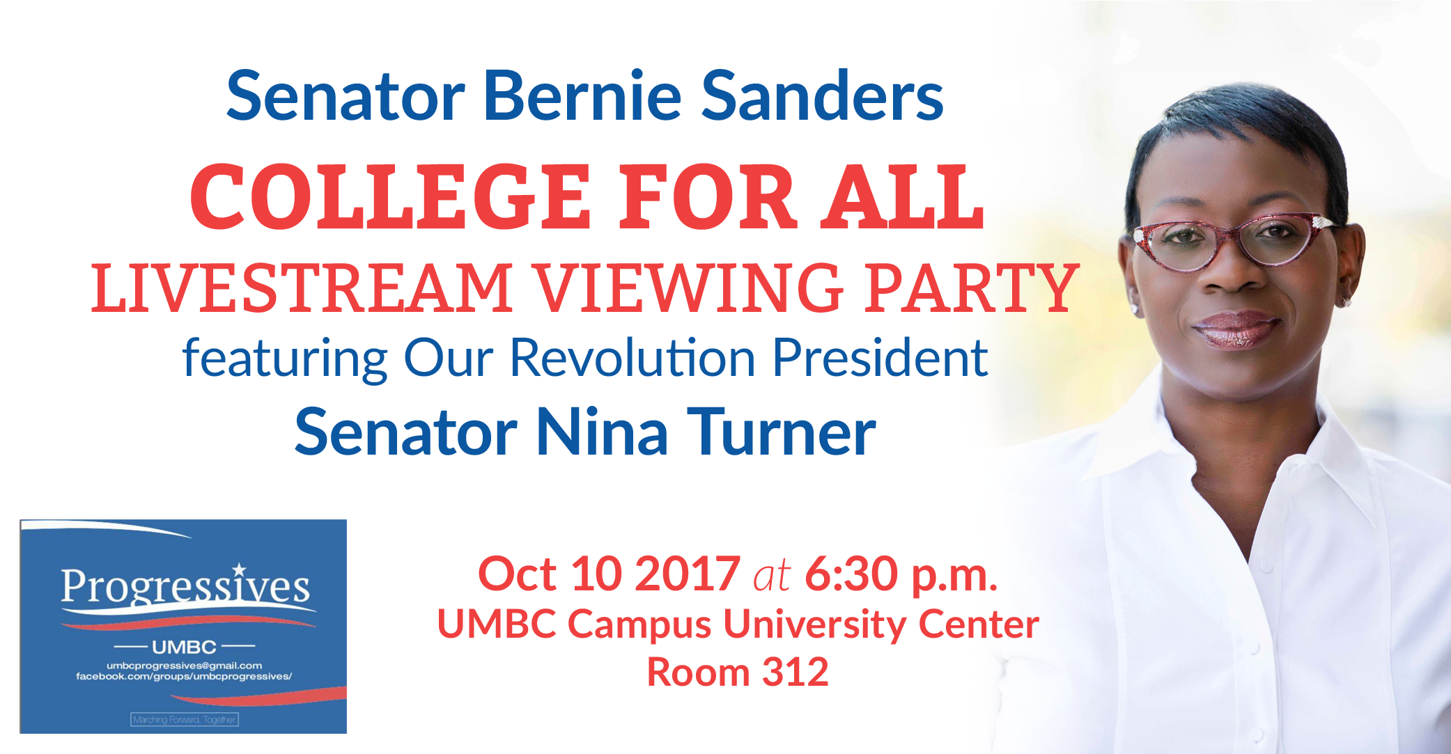 Sen Sanders College for All Livestream Viewing Party Intro by Our
