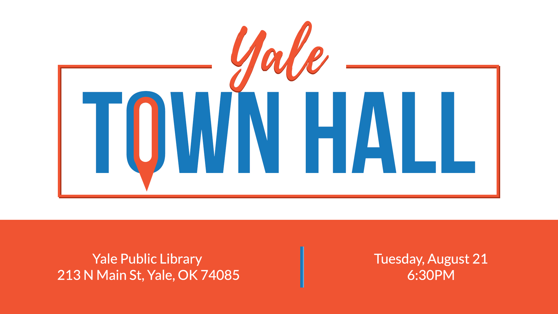 Yale Town Hall with District Attorney Candidates