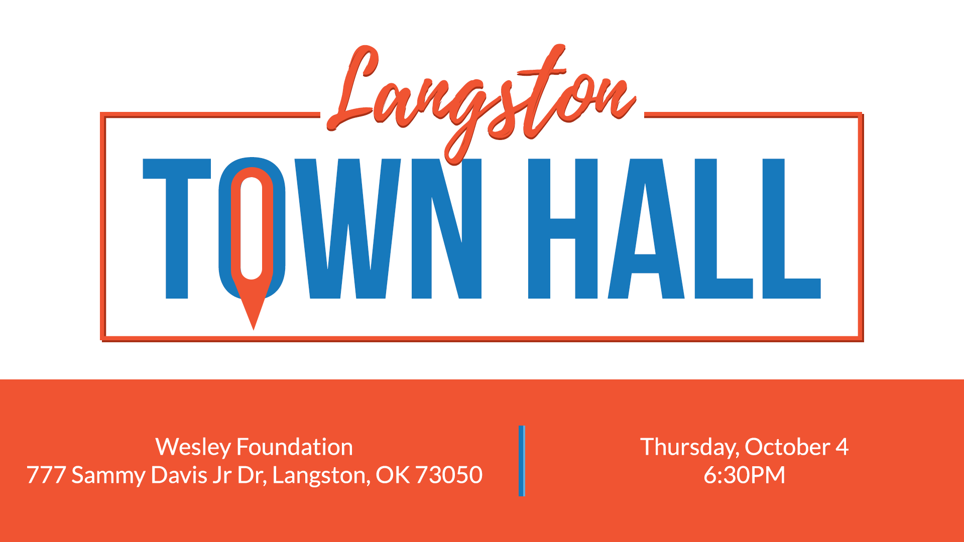 Langston Town Hall with District Attorney Candidates