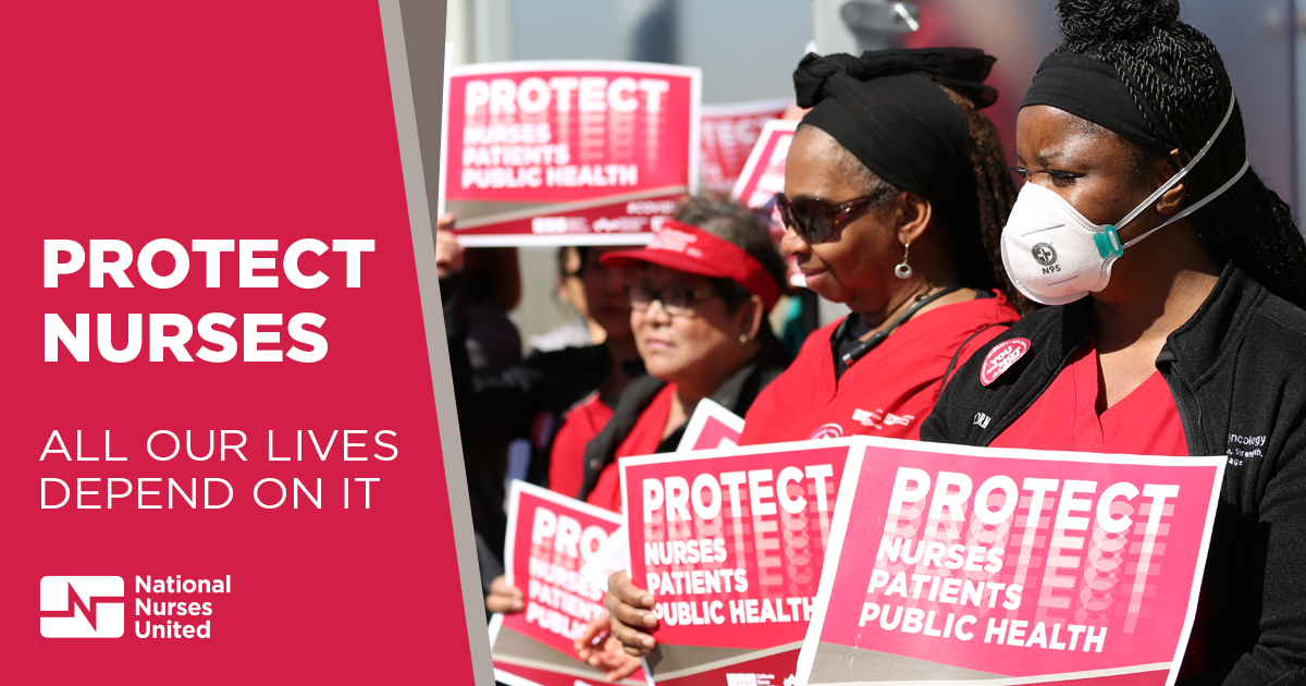 Tell Congress: We demand nurses are protected during COVID-19