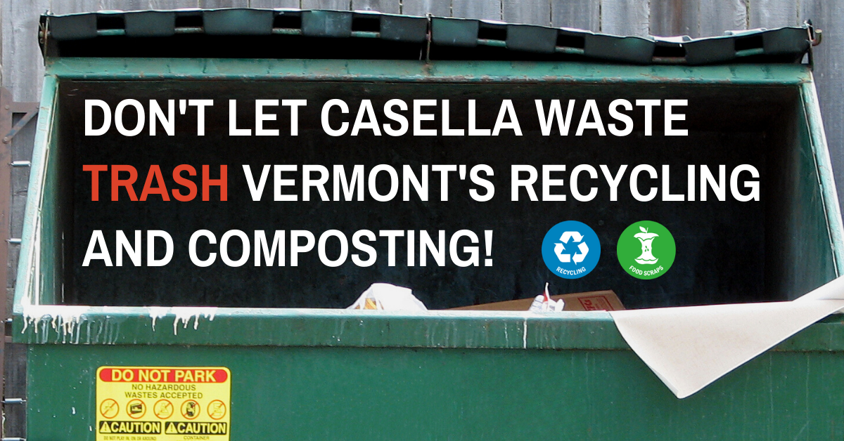 Save Vermont's Recycling & Food Composting Action Network