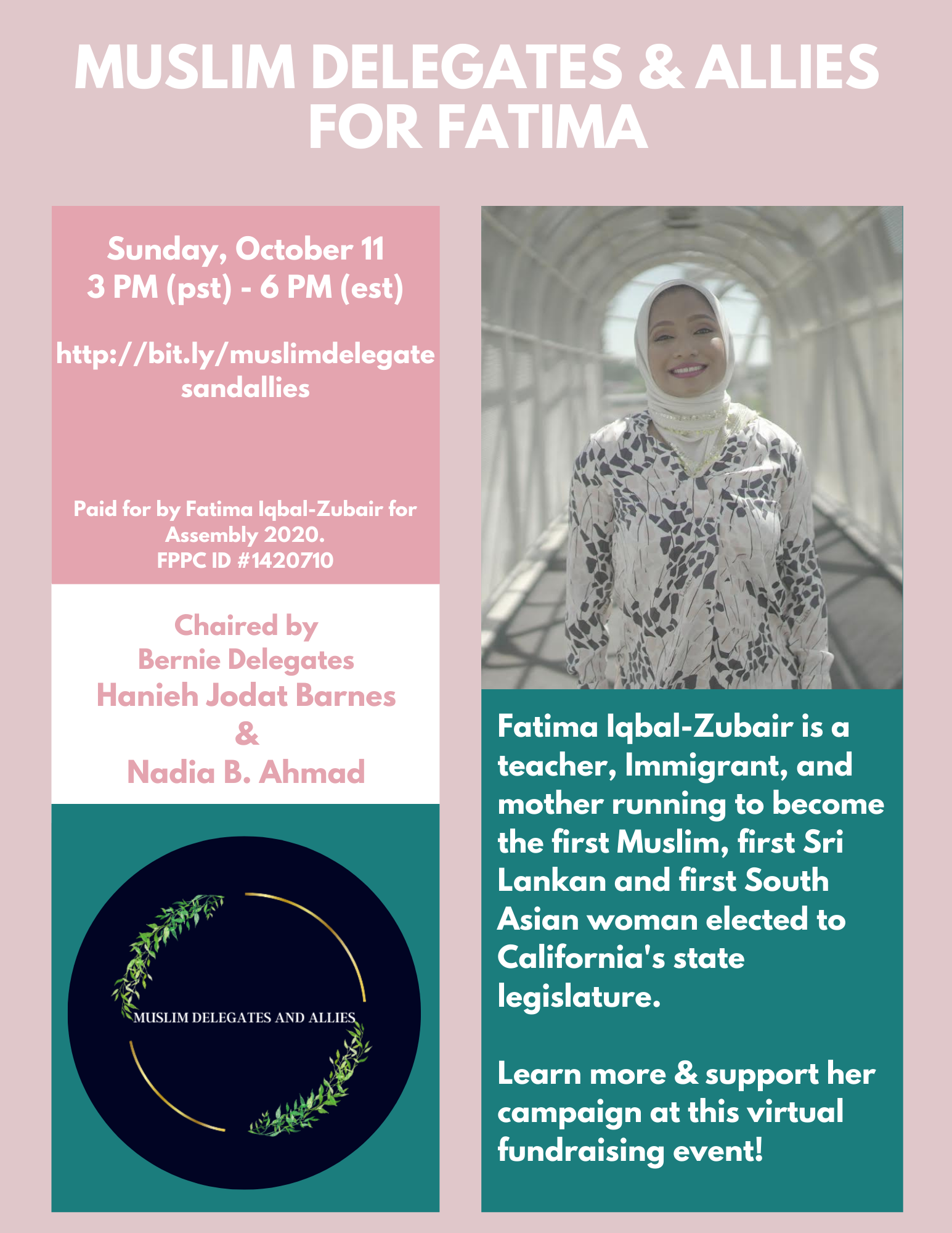 Muslim Delegates & Allies Coalition for Fatima Action Network