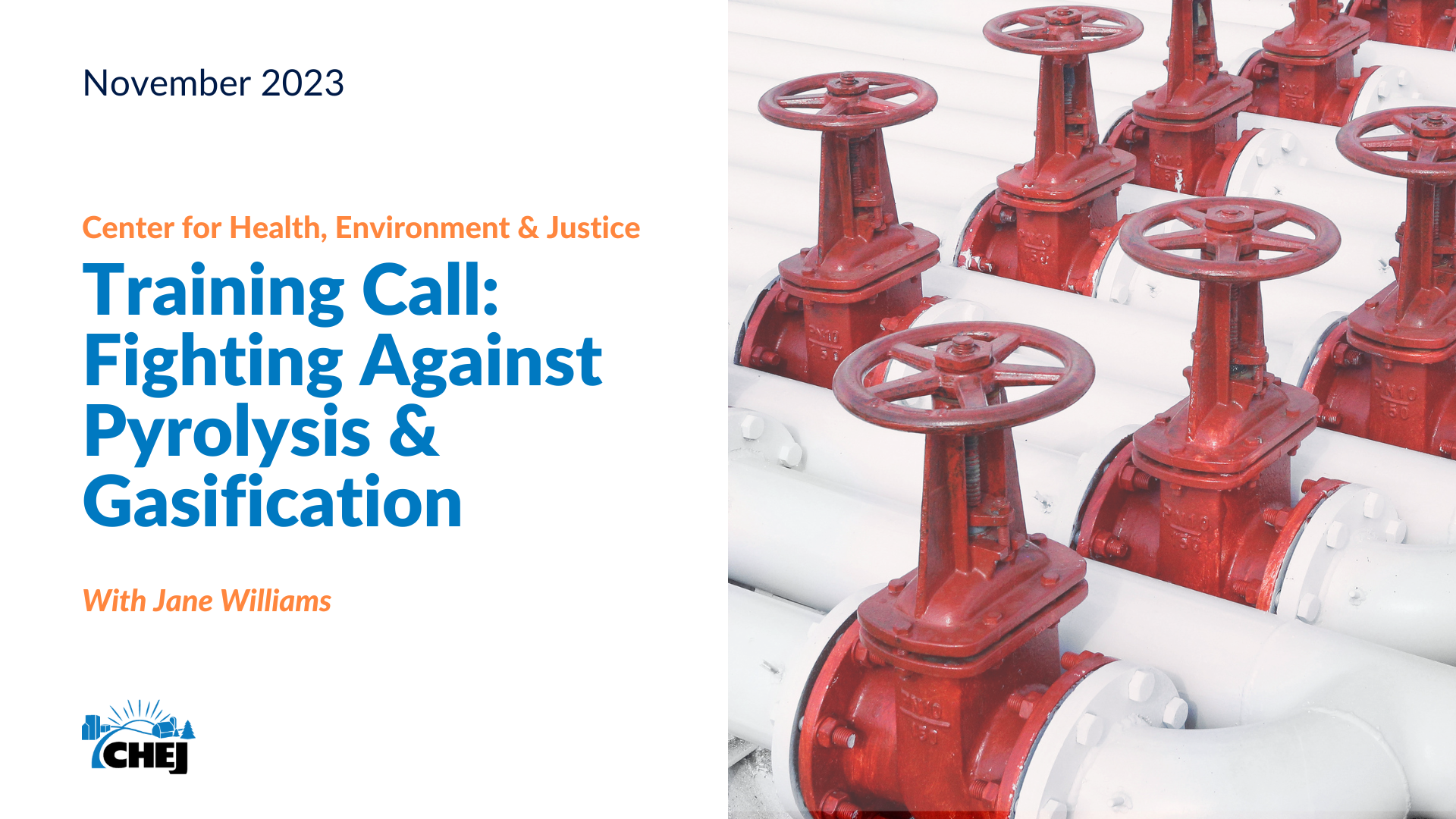 CHEJ Training Call: Fighting Against Pyrolysis & Gasification - Action ...
