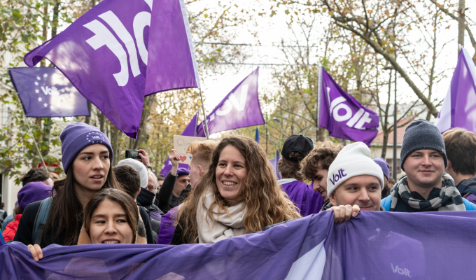 Join Volt Europa's community and become part of the change!