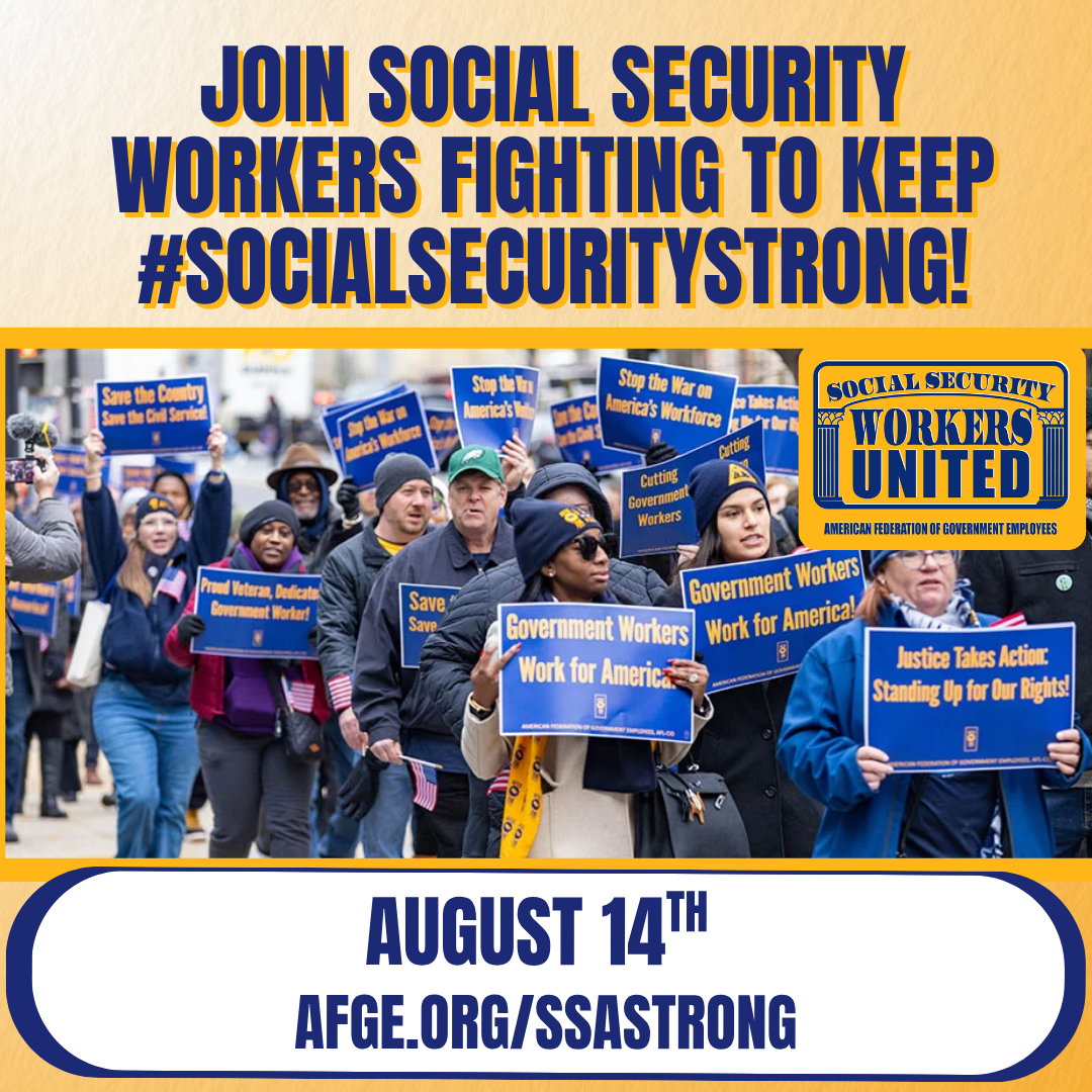 Join us to take action on Aug. 14 to keep #SocialSecurityStrong!