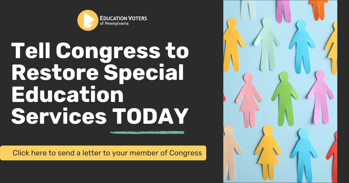 Tell Congress to Restore Special Education Services TODAY! - Action Network