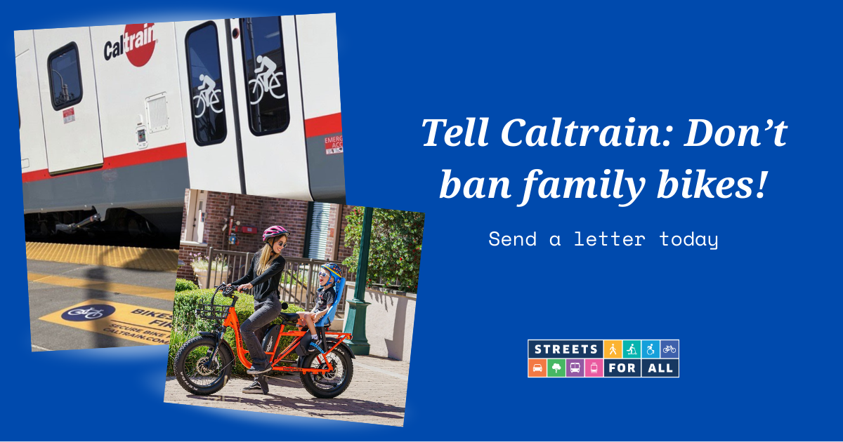 Tell Caltrain: Don't ban family bikes! - Action Network