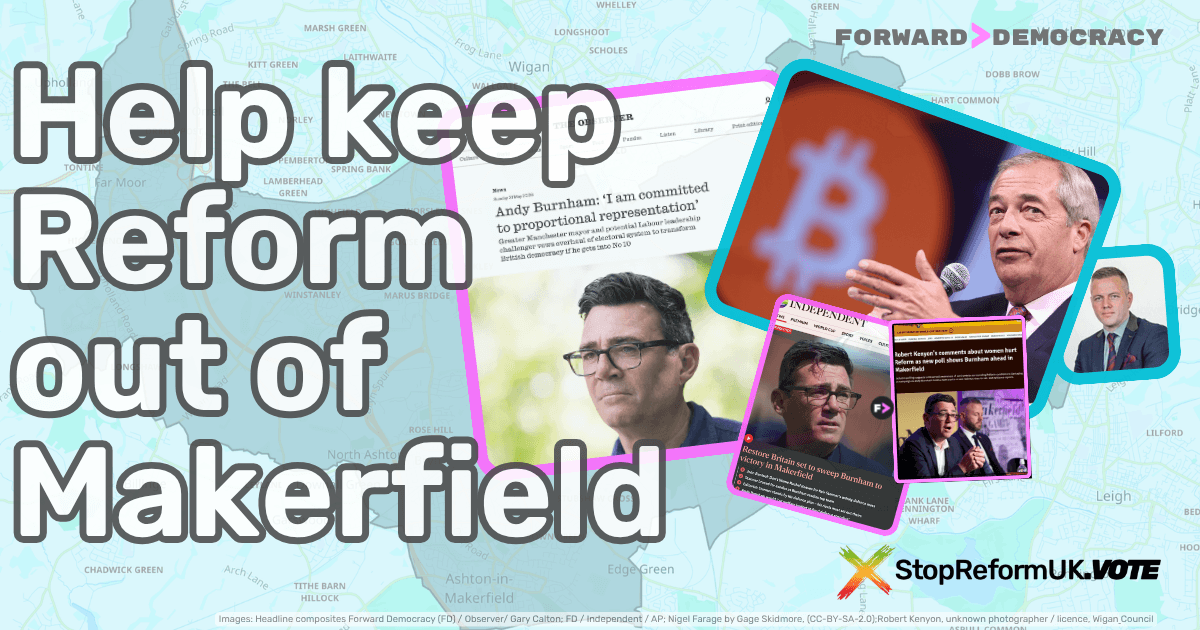 Help us Stop Reform in Makerfield