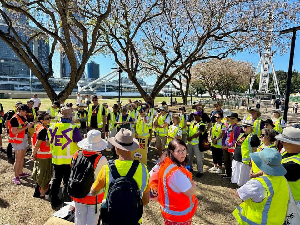 Brisbane Walk for Yes