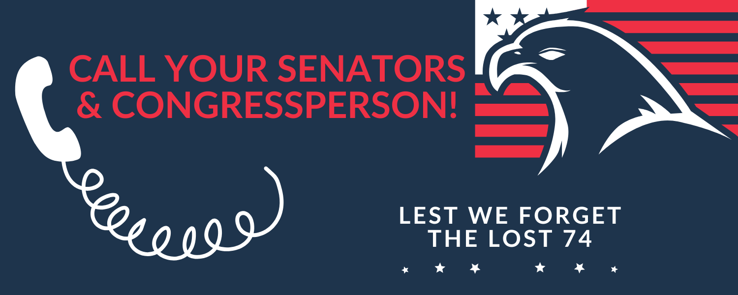 Call your Senators & Congressperson!