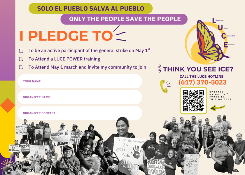 May 1 Pledge - Action Network
