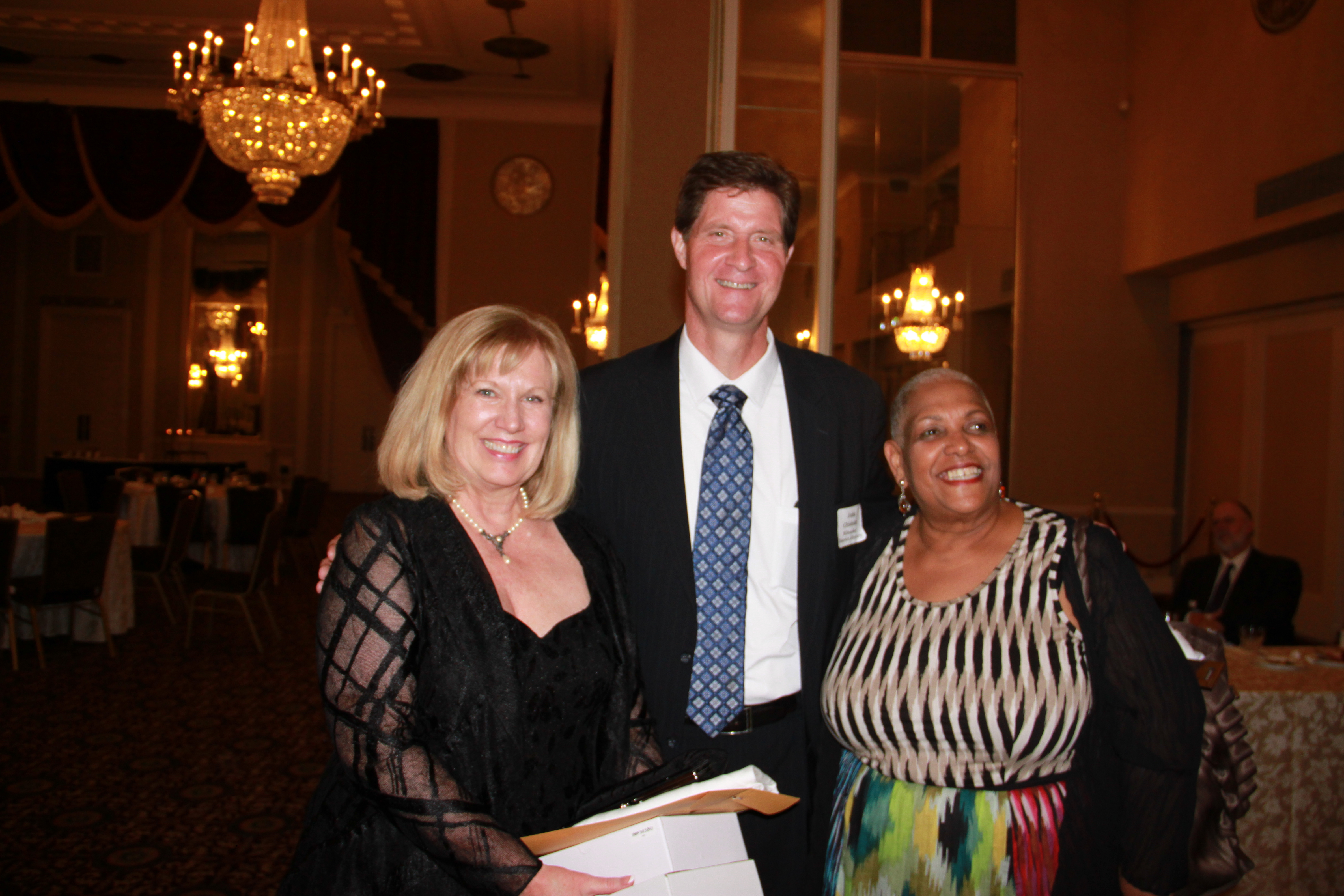 Mary Lou Young - United Way President (Awardee), John Chisholm - Milwaukee DistAtty, Sheila Cochran - MALC AFLCIO