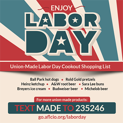 Buy Union Made Products On Labor Day Communications Workers Of America