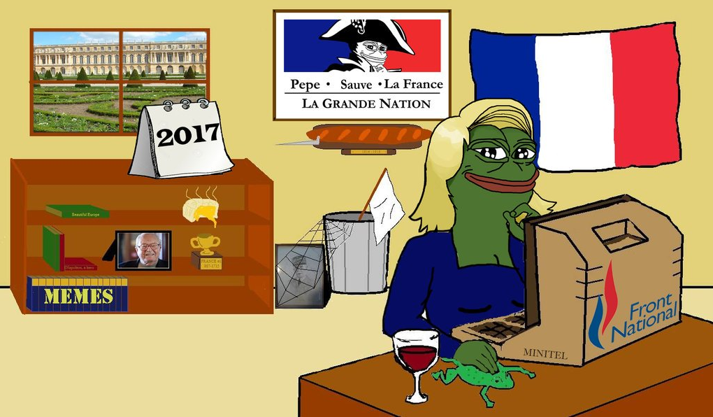 Le Pen Meme Collage