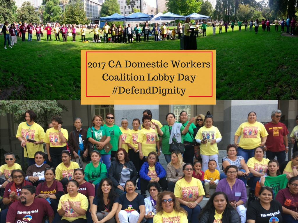 Domestic Workers Defend their Dignity at Lobby Day in State Capitol