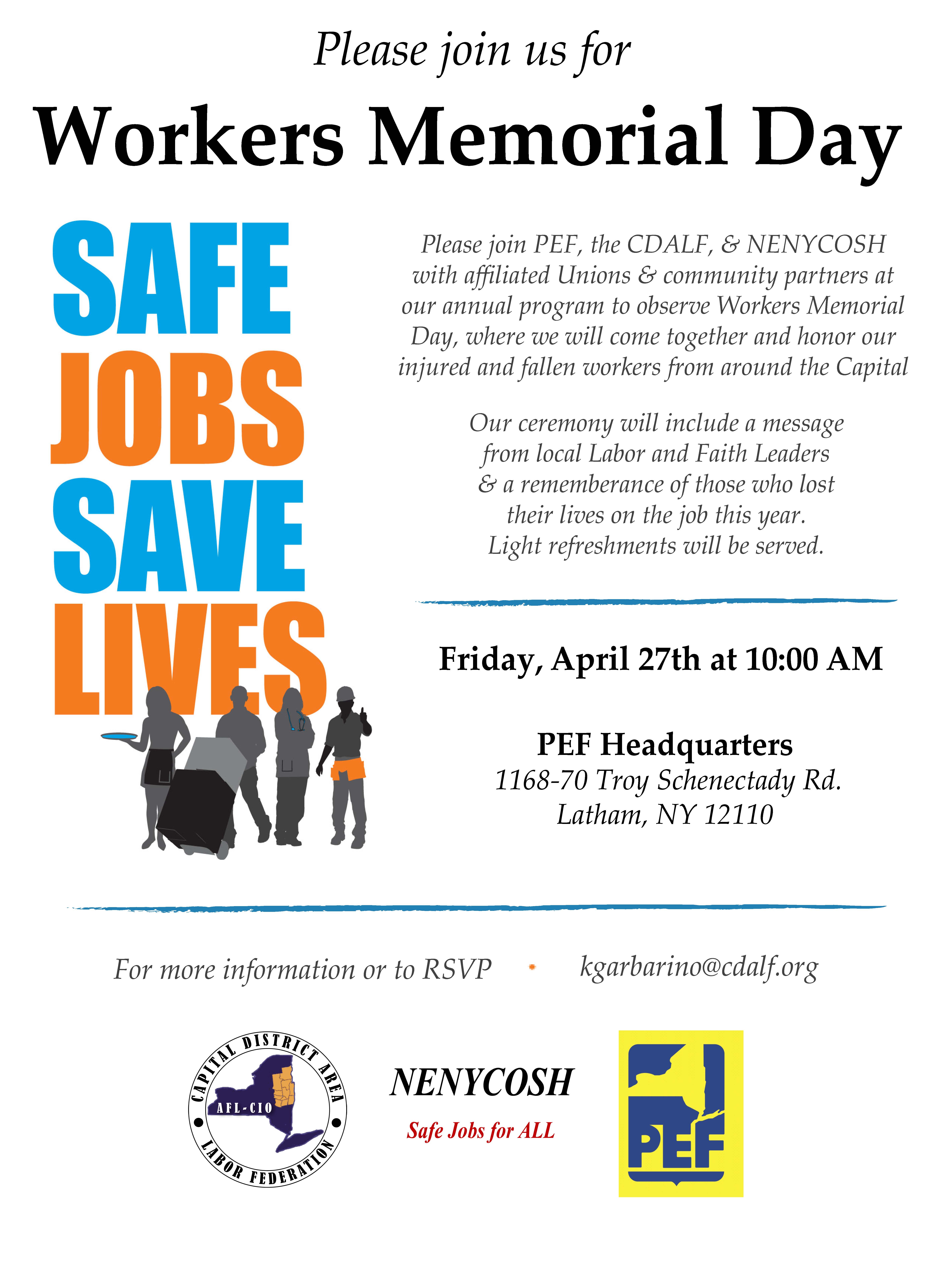 Workers Memorial Day Action Network