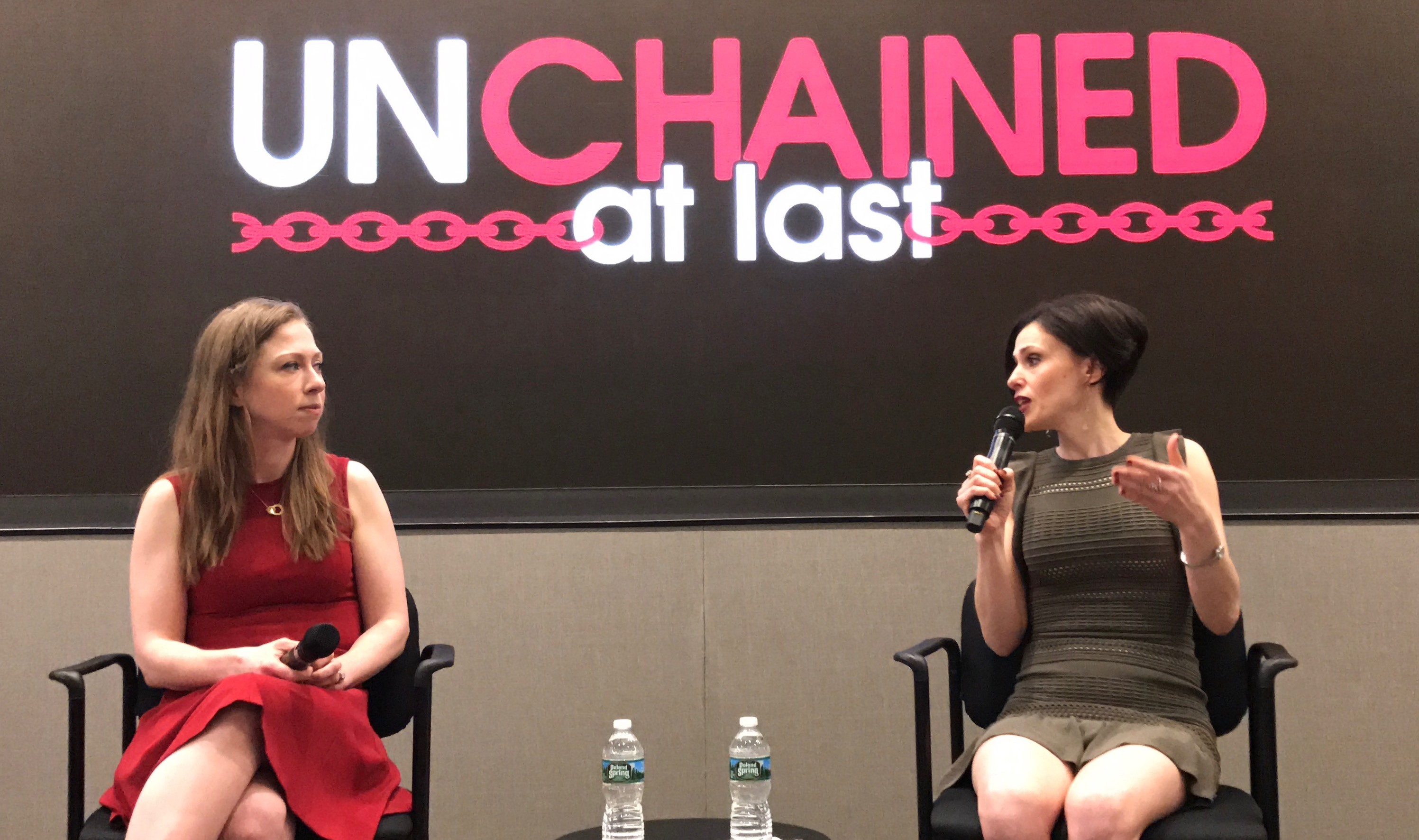 Chelsea Clinton and Fraidy Reiss discuss child marriage in the U.S.