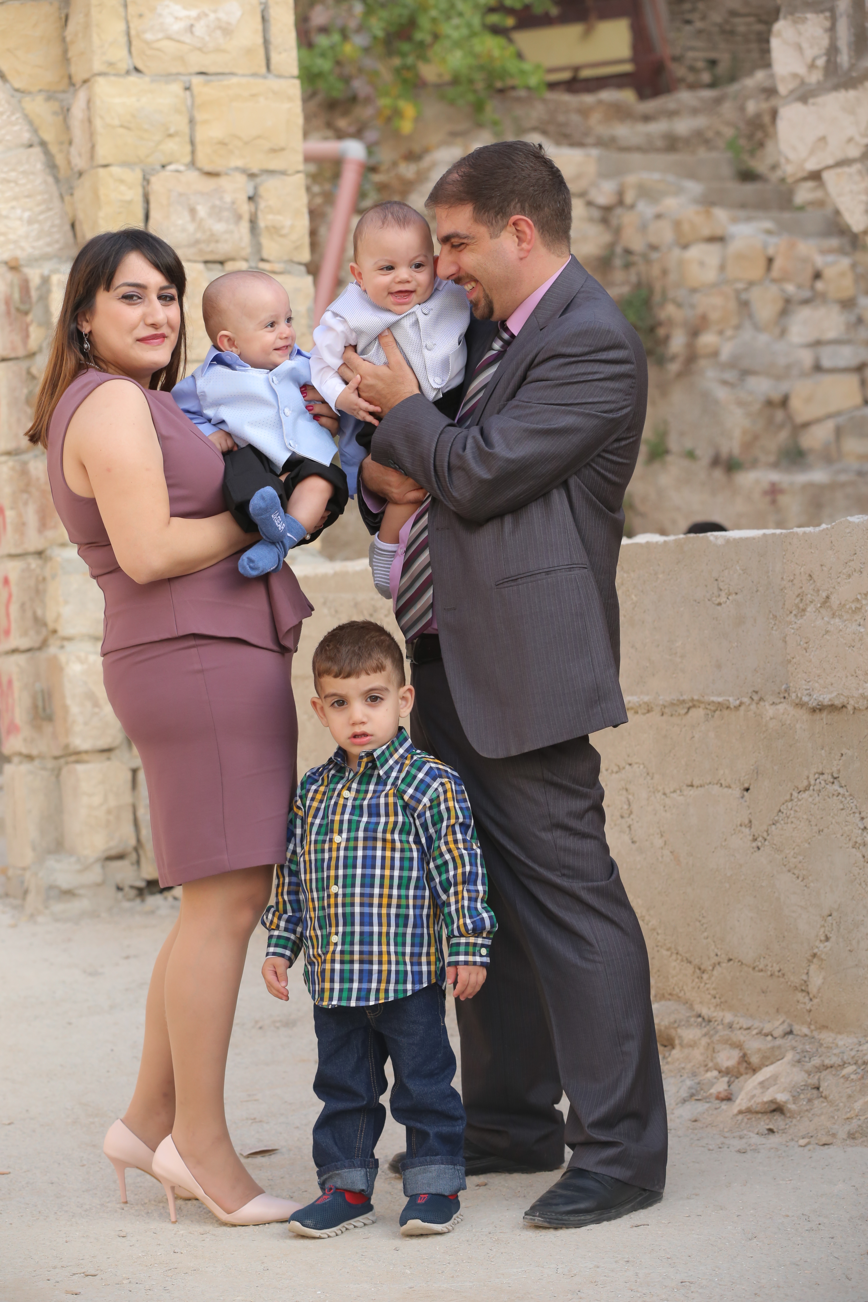 Mr. Aboudi and his family