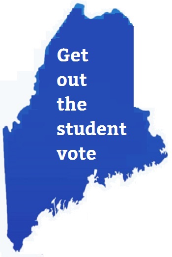 Getting out the student vote in Maine