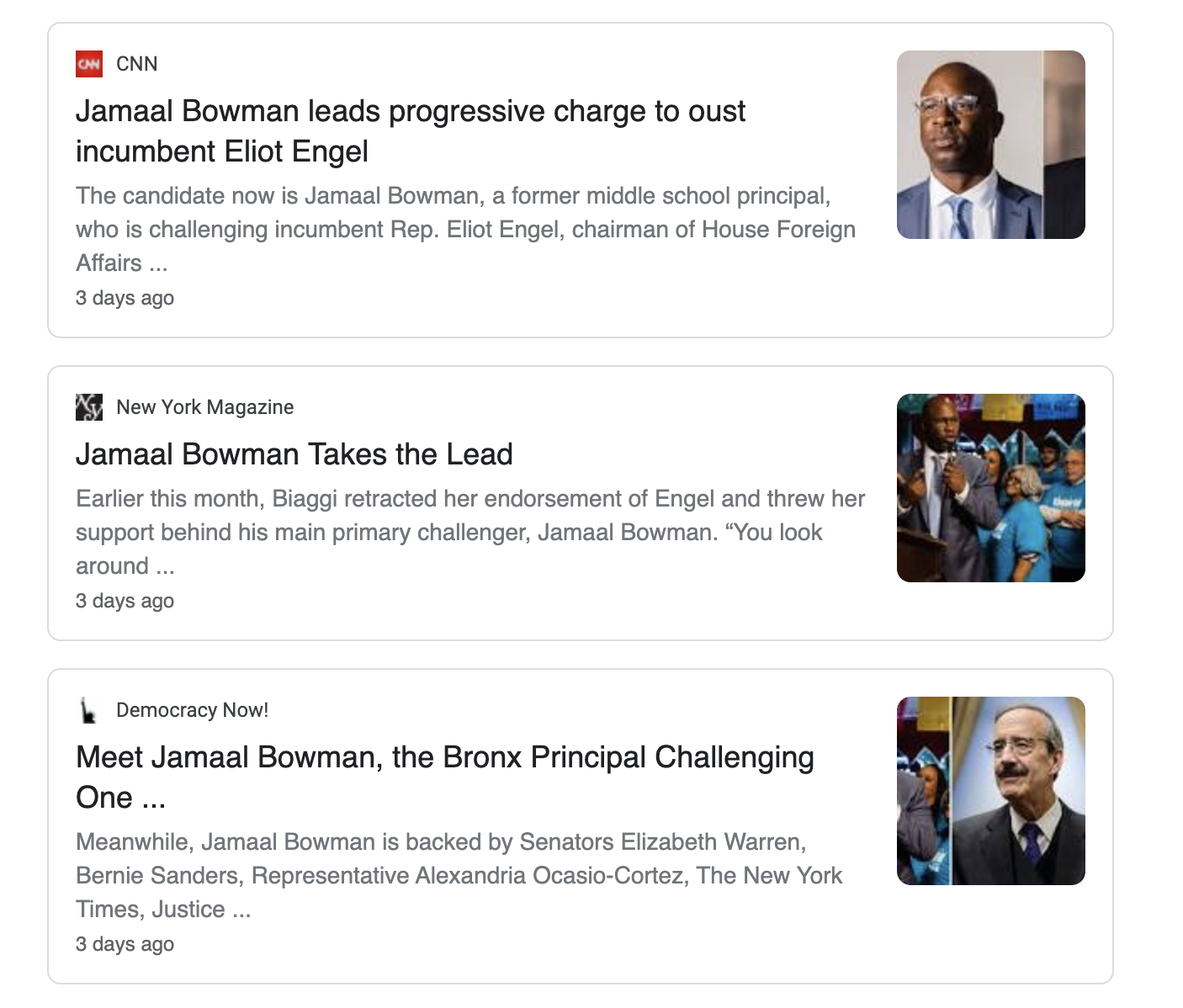 Jamaal Bowman articles