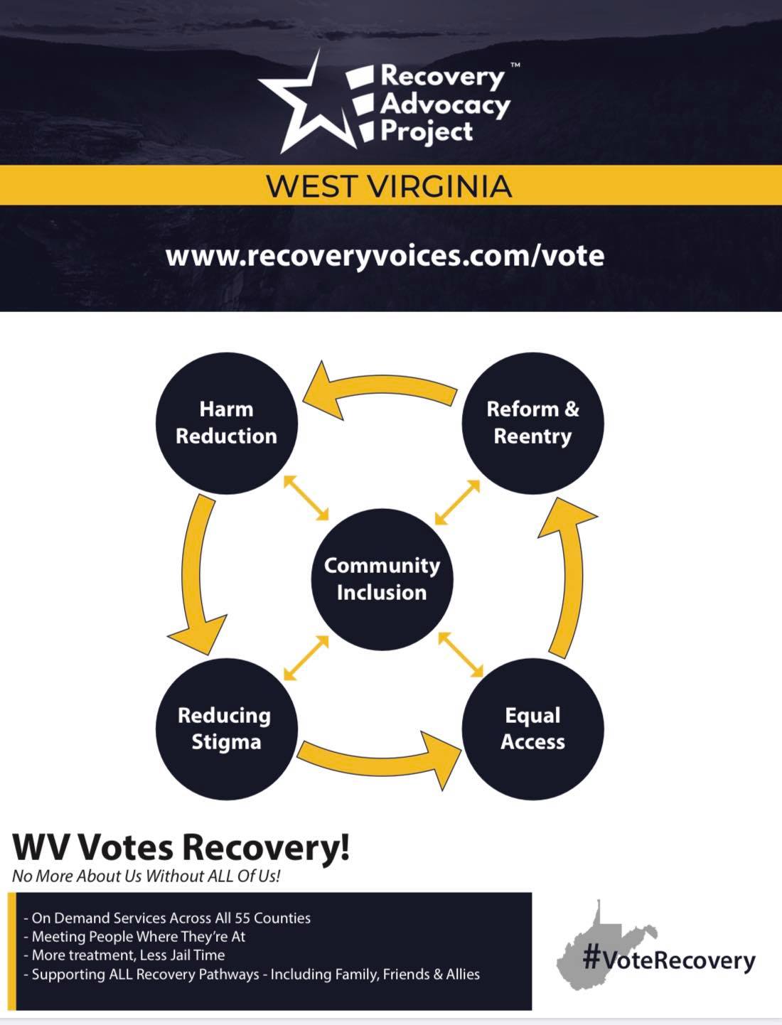 Support the WV Vote Recovery Platform Action Network