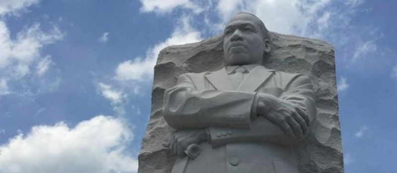 Photo of the MLK memorial